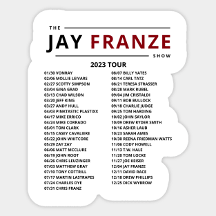 JFS 2023 Tour Sticker
